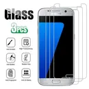 3pcs Glass For SAMSUNG Galaxy S3 S4 S5 S6 S7 Tempered Glass Screen Protector For SAMSUNG S3 S4 S5