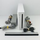 Nintendo Wii Console Bundle All Cables RVL-001 PAL Gamecube Compatible Tested