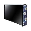Dream eHOME Blue Floral waterproof dustproof PVC LED LCD/TV cover 26 inch compatible for all model