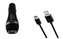 Cargador de coche + cable USB de 5 pies para ATT Jetmore, Maestro 3, Motivate 4, Propel 5G