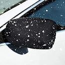 Side View Mirror Cover Auto Rearview Protection Cover Snow Ice Mirror Covers Exterior Rear View Accessories Universal Size for Cars, Black (2 Pieces)