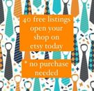 Begin Your Etsy Journey | Free Etsy Account Registration with 40 Listings