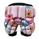 LOOM TREE® 3D Padded Hip Protective Short Boy Girl Butt EVA Padded Short Pant Pink Winter Sports | Clothing | Protective Gear