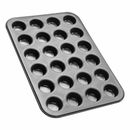 Zenker Black Metallic Muffin Mould 24 piece Mini-Muffin-Baking Tray Baking Tin