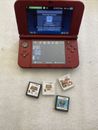 3ds Xl console lot With Games Lot Harvest Moon Set Mario Smash Bro