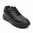 FORTIVA Sports Smart Shoes for Men| Perfect Walking & Running Shoes for Men (Black, 6)