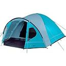 Portal 4 Man Tent with Porch, Camping Tent for 3 to 4 Persons with Sewn-in Groundsheet, 4000mm Waterproof Family Tent with Bedroom, Lightweight Dome Tent for Festival Outdoor Garden Picnic Hiking