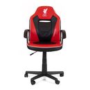 Province 5 Liverpool FC Defender Universal Gaming Stuhl gepolsterter Sitz - rot/schwarz