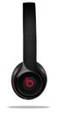 Skin Beats Solo 2 3 Solids Color Black Wireless Headphones NOT INCLUDED