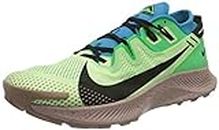 Nike Air Zoom Terra Kiger 7, Men's Running Shoes, Barely Volt Black Laser Blue Poison Green Stone Mauve Desert Dust, 7.5 UK