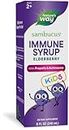 Nature’s Way Sambucus Elderberry Immune Syrup for Kids, Immune Support*, with Elderberry Extract, Echinacea & Propolis, Delicious Berry Flavor, 8 Fl Oz.