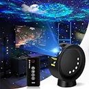 LitEnergy LED Sky Projector Light, Galaxy Lighting, Nebula Star Night Lamp with Base and Remote Control for Gaming Room, Home Theater, Bedroom , or Mood Ambiance (Black)