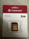 2GB SD Card Secure Digital Camera Memory Card by Transcend, TS2GSDC - 2GB