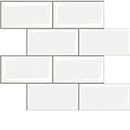 STICKGOO 10-Sheet Peel and Stick Subway Tile, Stick on Tiles Backsplash for Kitchen & Bathroom in White (Thicker Design)