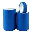 NORTHERN BROTHERS Masking Tape 25mm (1") 12Pack Blue Decorating Tape For DIY Spray Painting Paint Painters Tape Decorators Artist Tape