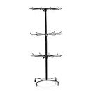 GREENWISH 3 Tier Countertop Spinner Display Stand Rotating Jewelry Display Rack Organizer Tower Revolving Necklace Tree Holder for Girls, Home, Malls, Showroom, Retail Store