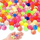 200 Pieces Mini Bouncy Balls Bulk Small Bouncing Balls Assorted Color Neon Cloud Rubber Bouncy Balls for Birthday Present School Classroom Rewards Carnival Prizes Outdoor Activities Bags Fillers