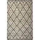 Handmade (5' x 7') Natural Beige Scandinavian Gabbeh Wool Rug