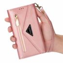 Luxury Deluxe Handy Purse Wallet Leather Case Cover Holder For Apple iPhone