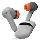 Boult Audio Z25 True Wireless in Ear Earbuds with 32H Playtime, 45ms Low Latency, Type-C Fast Charging (10=150Mins), Made in India, Zen ENC Mic, 13mm Bass Drivers, Bluetooth 5.3 Ear Buds (Sunset Grey)