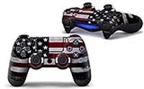 Skins Aufkleber für PS4 Controller (für Sony Playstation 4 DualShock Wireless Controller), Amerika Flagge
