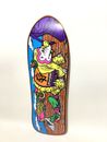 SIGNED MIKE VALLELY STREET PLANT DECK ORANGE STAIN
