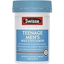 Swisse Ultivite Teenage Men's Multivitamin | Supports Skin Health and Stress Response | 60 Tablets