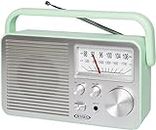 Jensen MR750GR Personal AM/FM Radio With Built-in Speaker (Green)