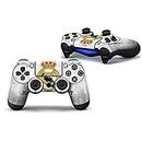 Elton PS4 Controller Designer 3M Skin for Sony Playstation 4 DualShock Wireless Controller - Real Madrid, Skin for One Controller Only