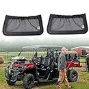 kemimoto UTV Rear Backrest Storage Nets Compatible with Can Am Defender Max Replacement New OEM #715003019 Black（Sold in pairs）