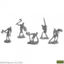 5 x BOG SKELETONS - BONES USA REAPER figurine miniature rpg squelette 7032 44115