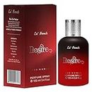 La French Desire Eau de Parfum - 100ml Perfume for Women | Intense Long Lasting Perfume | Premium Fresh Fragrance Scent EDP Spray | Best Gift Perfume for Women and Wife. (Pack of 1)