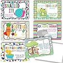 Funny Puns Themed Keep Up The Good Work Blank Cards For Students From Teachers, 4"x6" Fill In Notecards (6 different designs) by AmandaCreation (30)