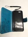 iphone 6s Wallet Case Blue Wallet Purse Credit Card Holder Magnetic Flip