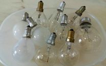 Stock 10 lampadine attacco piccolo E14 grande E27 alogene a incandescenza 