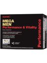 GNC MEGA MEN performance & vitality supplement 30Ct EXP 6/24