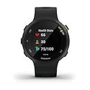 Garmin Forerunner 45, 42mm Easy-to-use GPS Running Watch with Coach Free Training Plan Support, Black (No-Cost EMI Available)