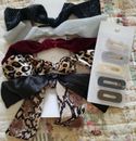 New! Women/girls Barrettes Hairbows accessories set. Animal print, sparkle 💖