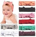 Bebé Headbands Turbante de nudo, hairbands de la niña para recién nacido, bebé y niños