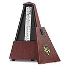 Donner Mechanical Metronome DPM-1 For Musician Guitar Piano Drum Violin Track Beat And Tempo Red
