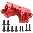 Hobbypark Aluminum Front Bulkhead Upgrade Parts for 1/10 Traxxas Slash 2WD Rustler Stampede Bandit Replace 2530 2530A, Red Anodized