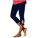 Generic Daily Deals of The Day Lightning Deals Capri Pants for Women Casual Summer Workout Sweatpants Plus Size High Waisted Comfy Lightwieght Yoga Capris Prime Deals Today Only