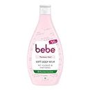 bebe Soft Body Milk (400 ml), Fast Absorbing Body Lotion with Jojoba Oil & Panthenol for Dry Skin, Gently Scented, Moisturises 24 Hours