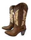 Miranda Lambert Signed Autograph Idyllwind Leather Western Cowboy Boots JSA COA