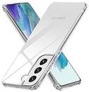 Winble Polycarbonate Ultra Hybrid Crystal Clear Back Cover Case For Samsung Galaxy S21 Fe 5G, Shockproof Camera & Drop Protection, Hard Clear Back, Bumper Back Cover Case For Samsung Galaxy S21 Fe 5G