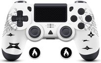 Custom Design White Eyes Wireless P4 Controller Compatible For P4 Console