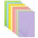 Haftnotizen, 400 Blatt Bunte Sticky Notes, 8 Farben Selbstklebende Klebezettel 100 x 150 mm Super Sticky Notes für Büro Zuhause Schule Sitzung