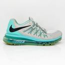 Nike Womens Air Max 2015 698903-007 Gray Running Shoes Sneakers Size 8