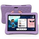 Kids Tablet, 10 inch Tablet for Kids, Android 13, Google Kids Space, Parental Control, 2GB RAM 32GB Storage, HD IPS Glass Screen, 6000mAh Battery, EVA Shockproof Case, PlimPad Kids10 (Purple)