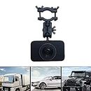 360 Degree Angle Car Suction Cup for Driving Camera Holder Vehicle Video on Recorder Windshield Dash Board Mount View Compatible for Xiaomi 70mai DVR